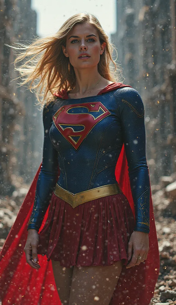 Supergirl
Sasha Calle → Super Sasha Gaje
The supergirl costume was torn apart by a monster
Monsters are now supergirl costumes too