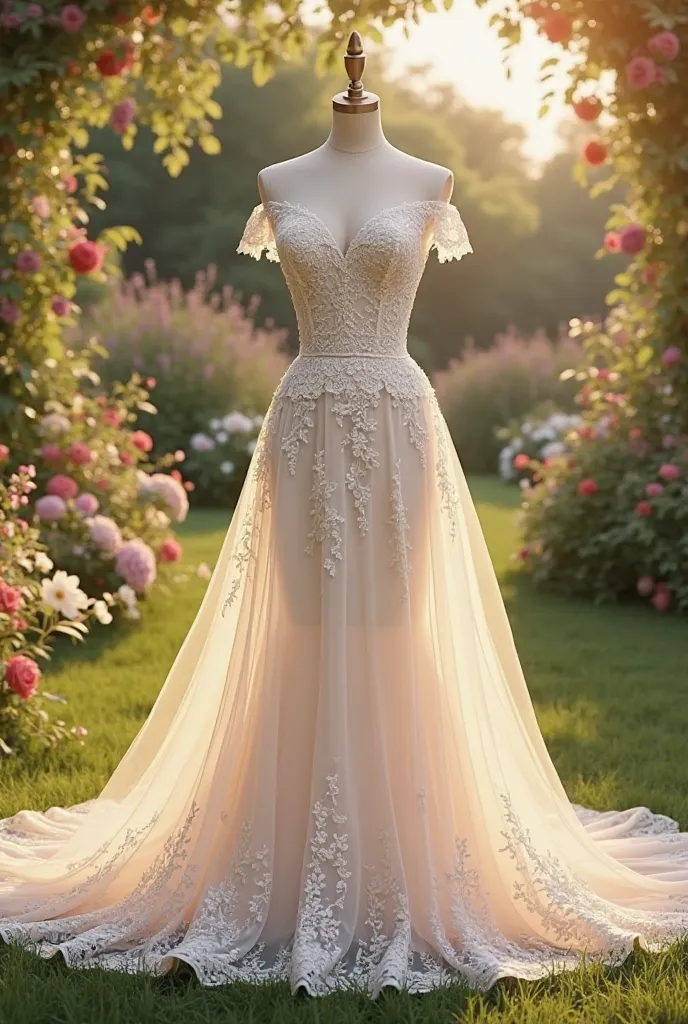 Summer wedding dress 