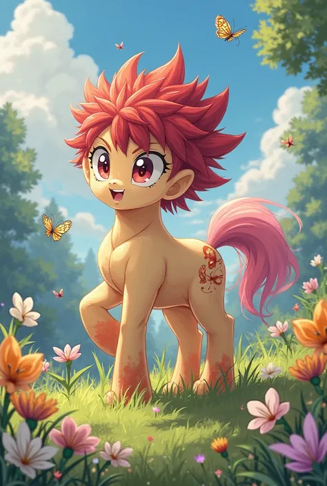 Kirishima boku no hero and fluttershy my little pony 