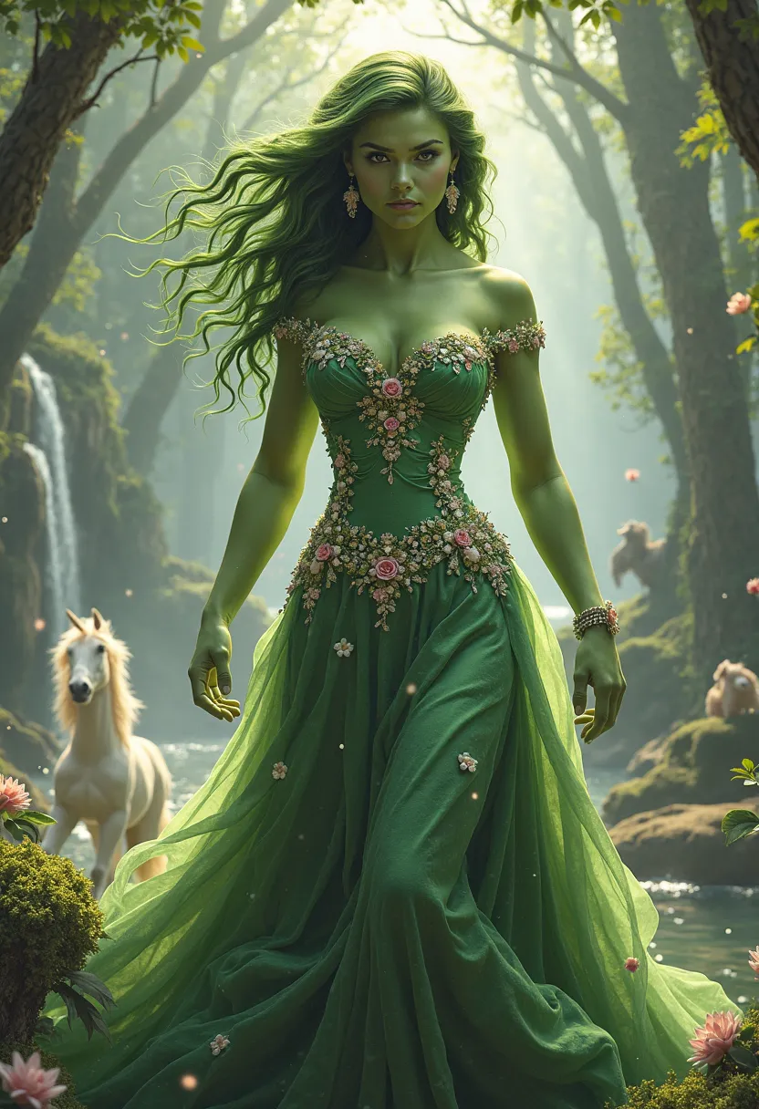 Hulk Fusion Disney Princess 