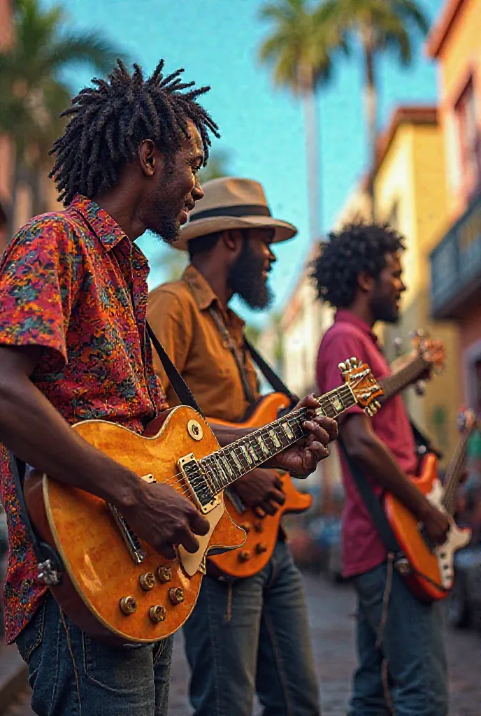 Electric trio in Sanharó Pernambuco