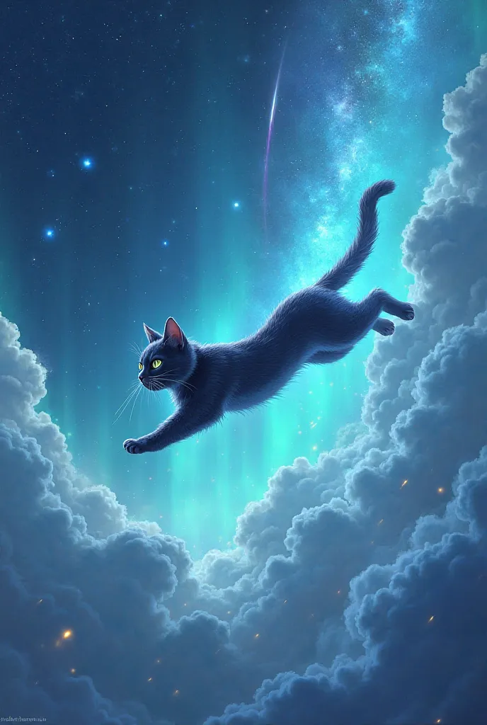 A cat in the sky 