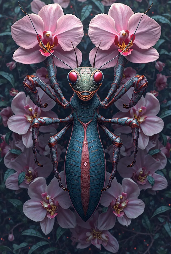 Orchid mantis unit flag 