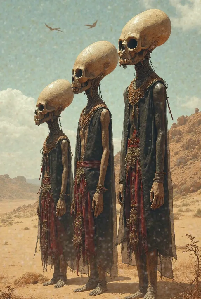 Elongated skulls of Paracas