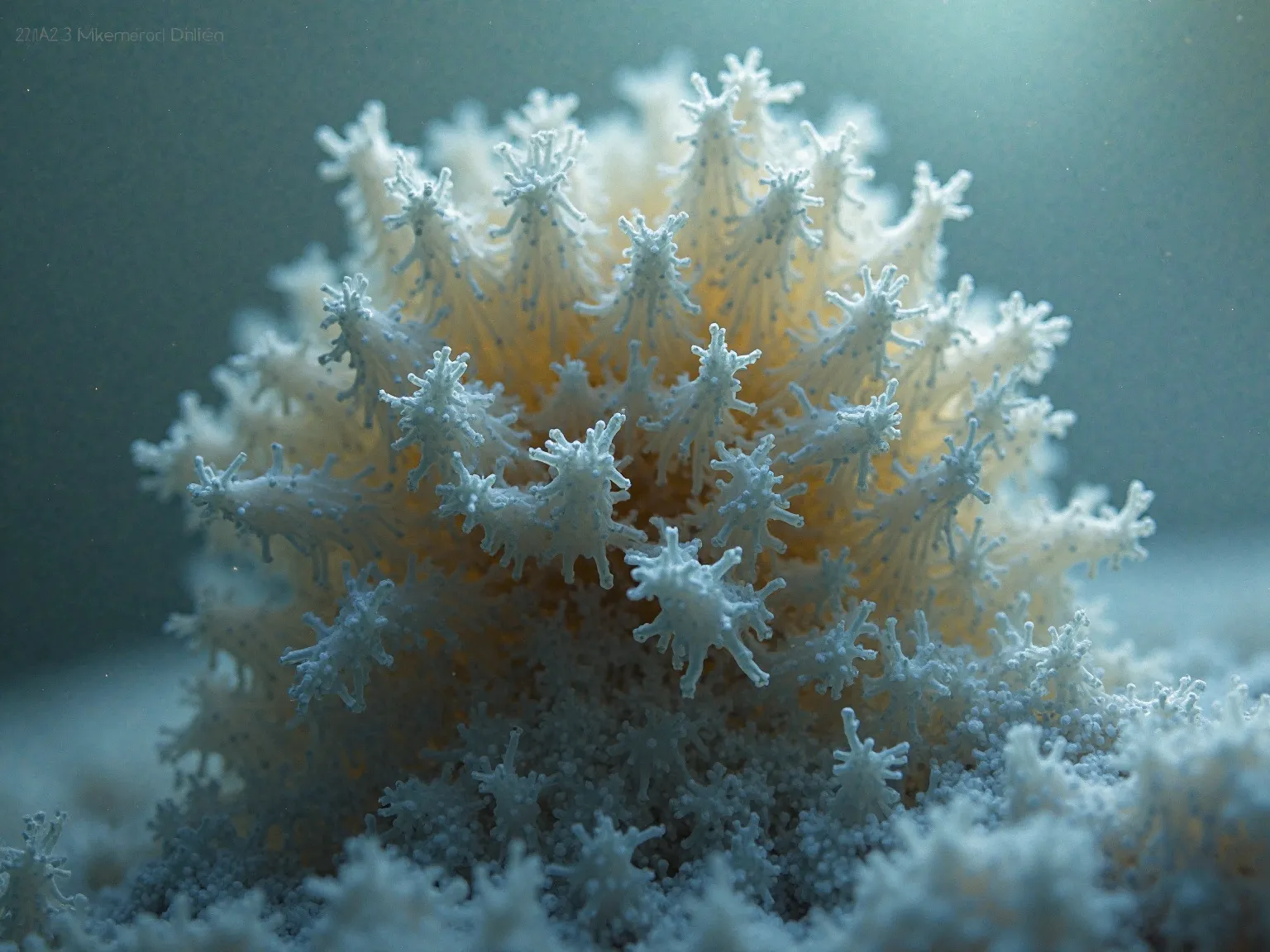 beautiful, but dangerous mold, realistic macrophoto, scientific, detailed