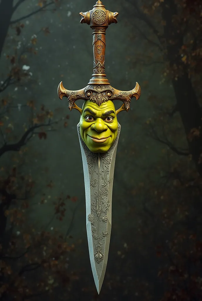 I have a comic dagger with Shrek's head in the middle