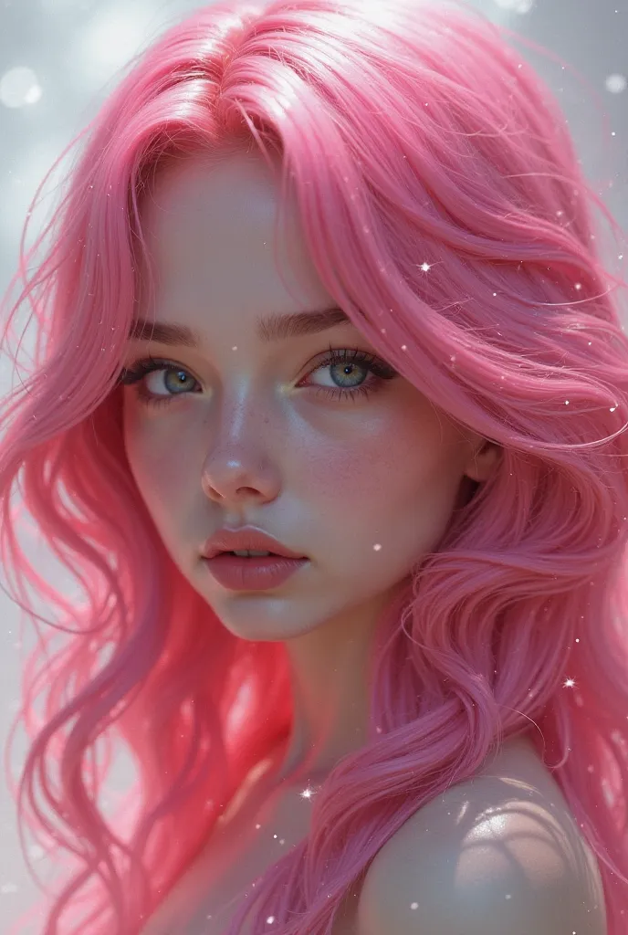 pink hair