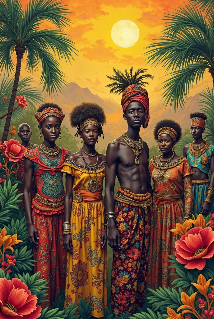 Tableau art afrique 