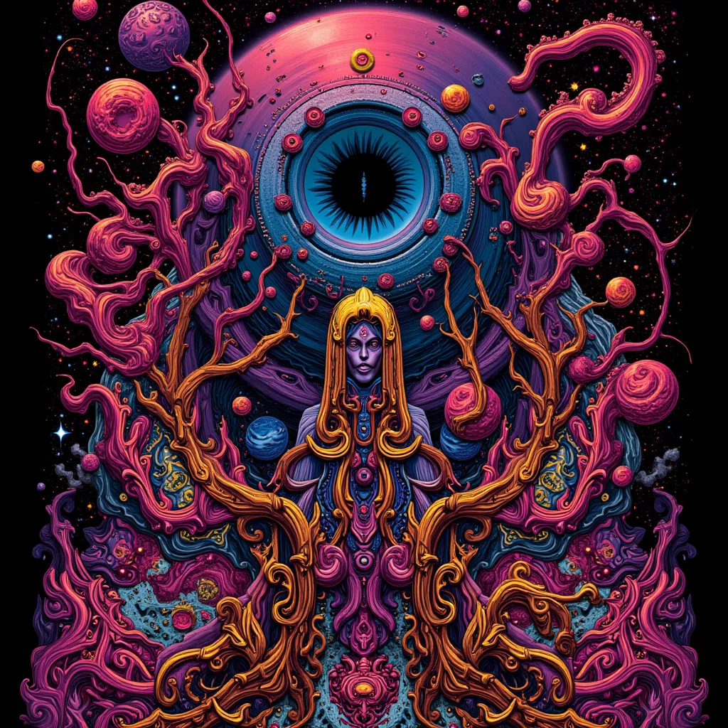 garbled band 70's of the brand twin metal girls wallpaper 8k,  Highly detailed poster for the enigmatic film : ((Vortex Vinil )) banda 70´s de la marca Vortex Vinil  Detalles en HD, pilot, planet in the background , psychedelic cosmic horror, Psychedelic i...