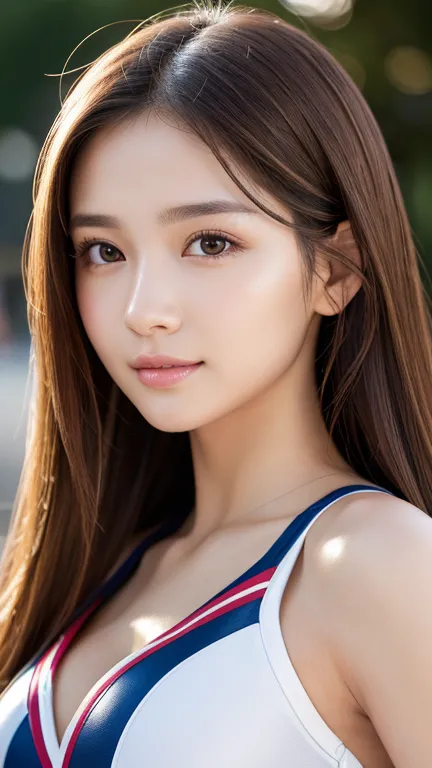  Face Closeup 、
Huge 、Long brown hair、Shiny, Oily skin、  Glowing Skin 、 white skin、Flying debris,  best quality, Realistic,  very detailed, finely,  High Resolution ,  8k dende wallpaper, Beautiful woman,, Light Brown, Disheveled Hair,  Sharp focus,  perfe...