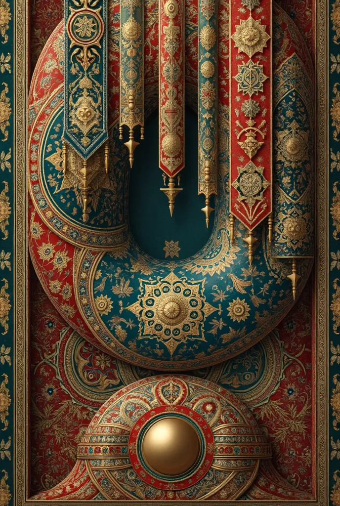 I want an Islamic design for a rug like this