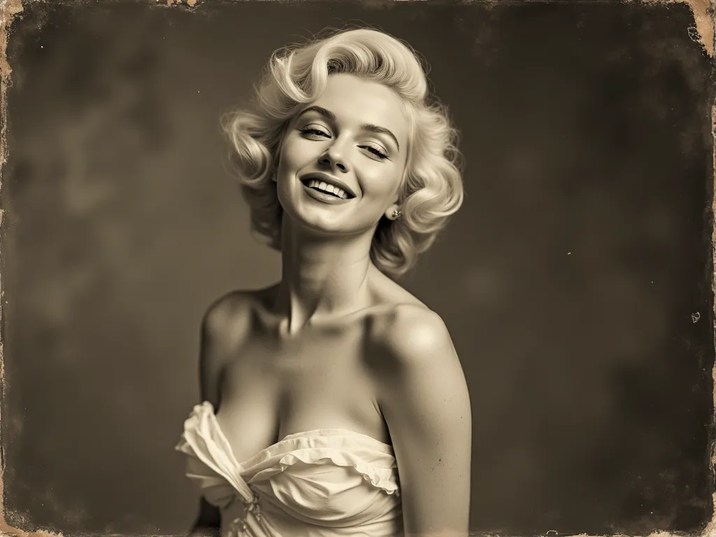 Delightful Rare Vintage Photos The Past, Marilyn Monroe On Her First Photo Shoot As A Model 1946