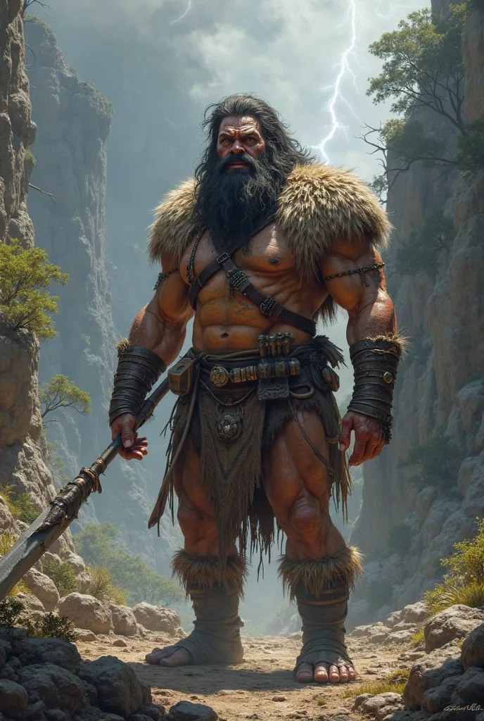 Neanderthal warrior