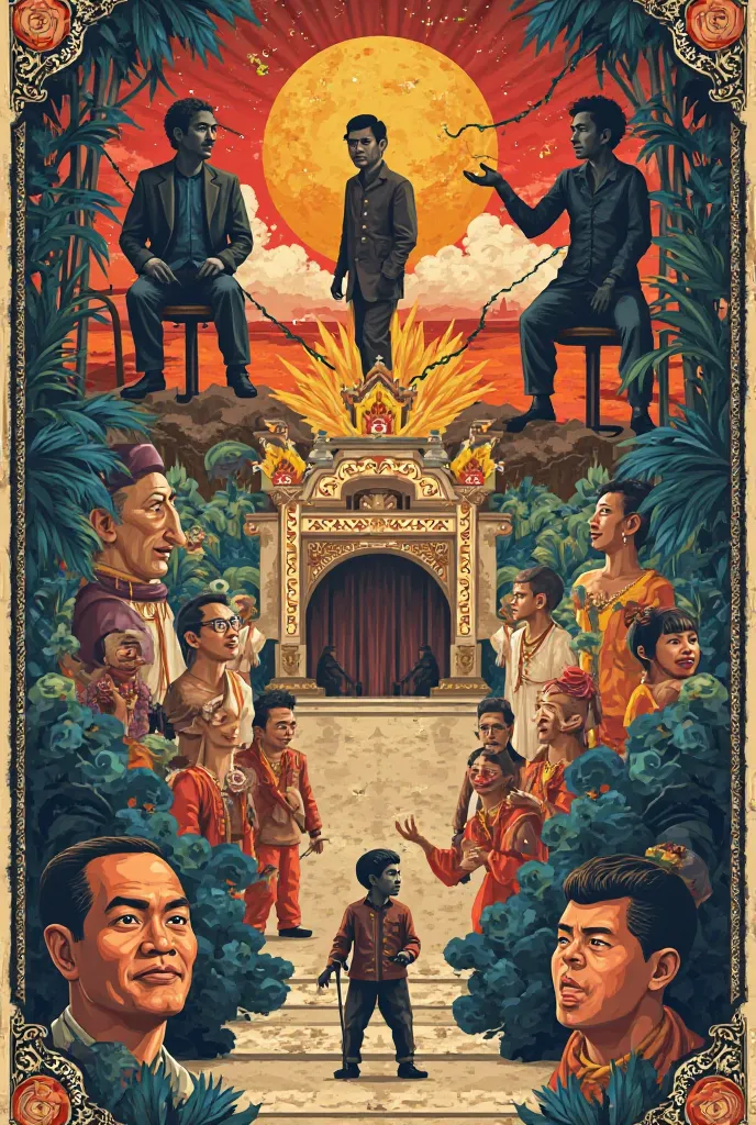 Easy Poster that summarize the Philippines theater history 