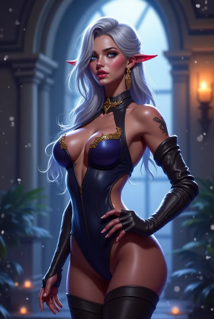 Make a sexy concept art of Noelle silva