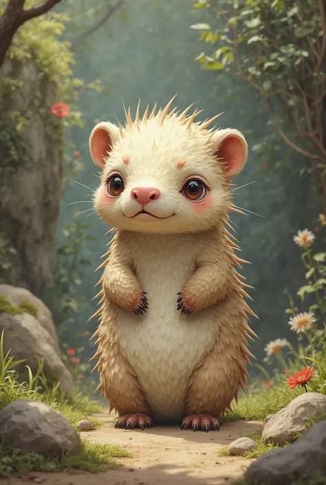 gopher and skinny hedgehog mix