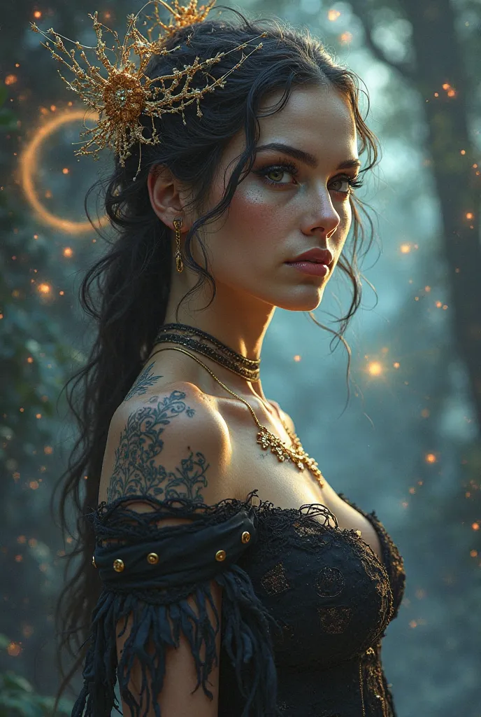  Birth Chart : Sun in Sagittarius , Moon in Scorpio and Aries rising - fictional female character 