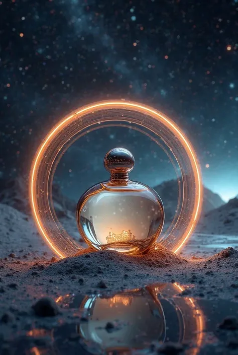 You can make a Saturn-shaped perfume