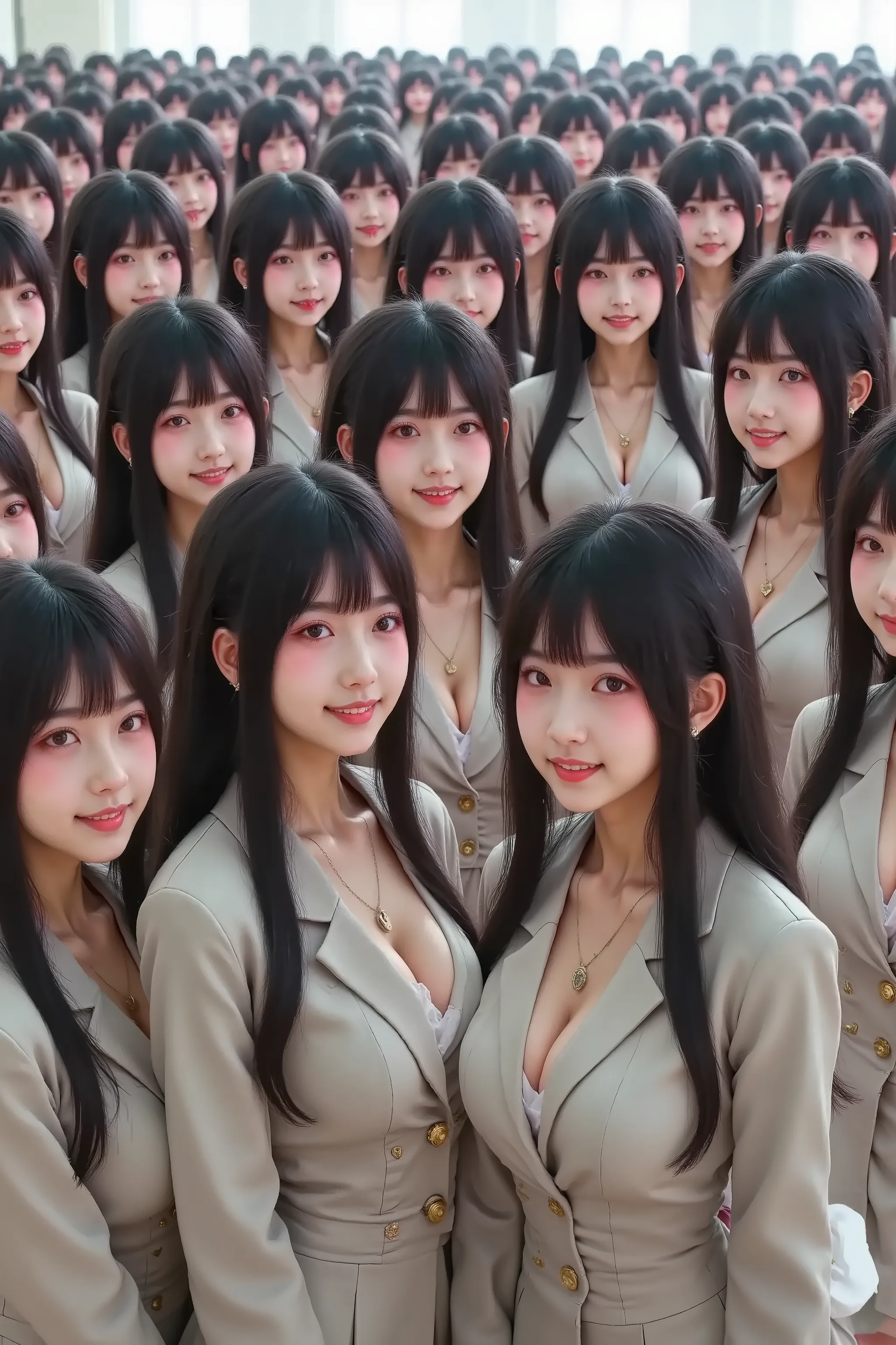 (((Myself = Japanese Beautiful Super Clone multiply girls, Super Real photorealistic))), (Super Best masterpiece, Raw Photography Art), (16k, best image quality, super high resolution), ( very unrealistic ,  immeasurably unprecedented shocking and overwhel...