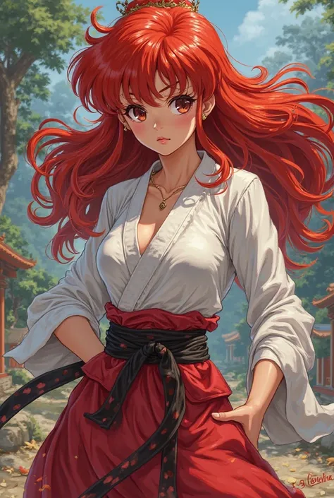 I would like to create an image of the female Ranma