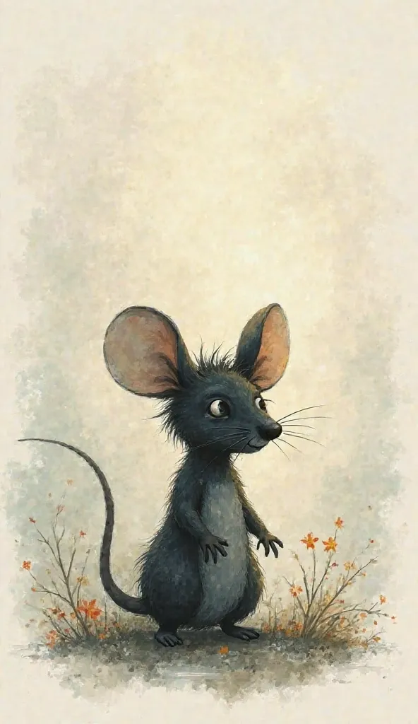 Blurry mouse illustration
