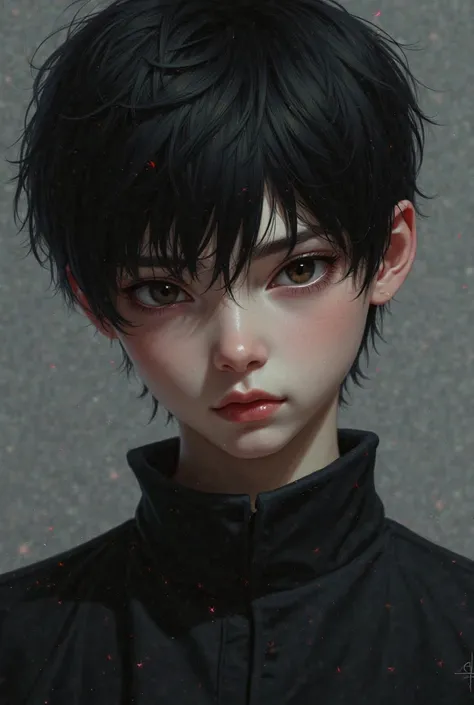 Black-haired boy with the name Ayren Stain