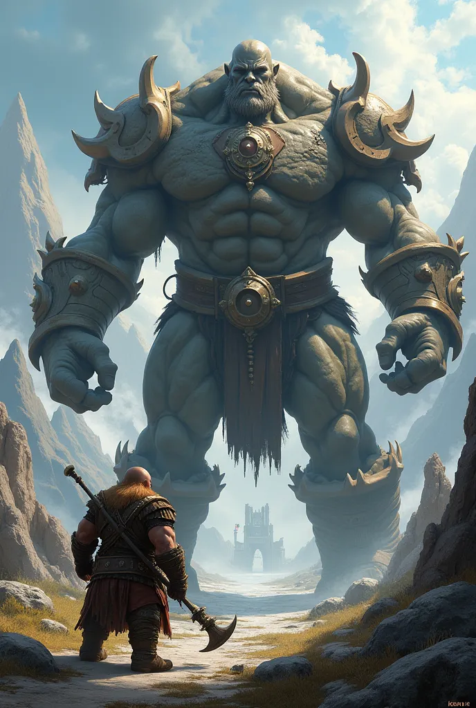 A dwarf vs a titan