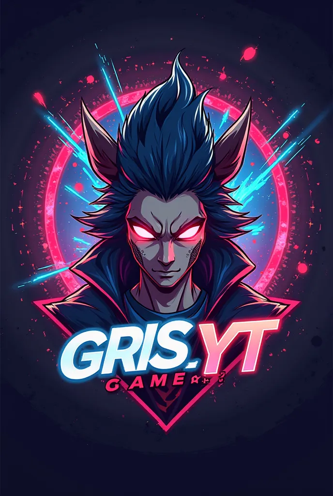 I need a logo with name Igris_Yt gaming related with the Anime character Igris in it