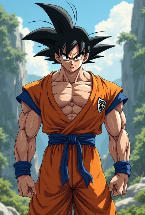 goku showing his penis 