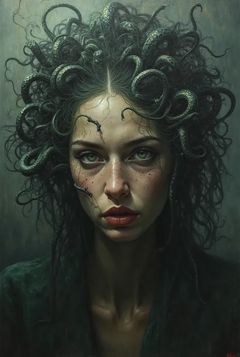 Medusa self portrait