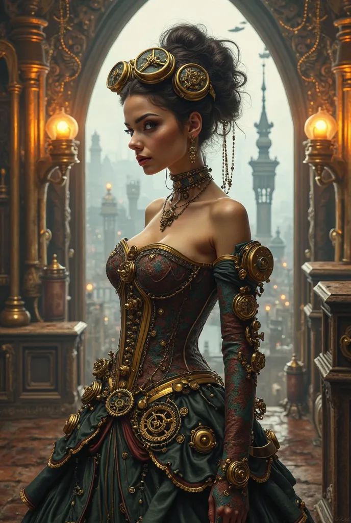 Steampunk Disney princess 