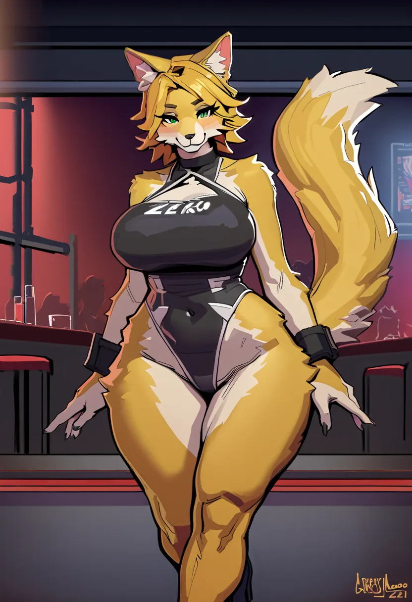 (top quality, best quality, by Greasymojo, High-quality illustrations, masterpiece, perfect artwork, cinematic light and shading, 16k, 1080p, uploaded on e621)(kemono, furry, anthro, alone), 1 larger female, (very detailed body, face, tail, arms, hands, le...