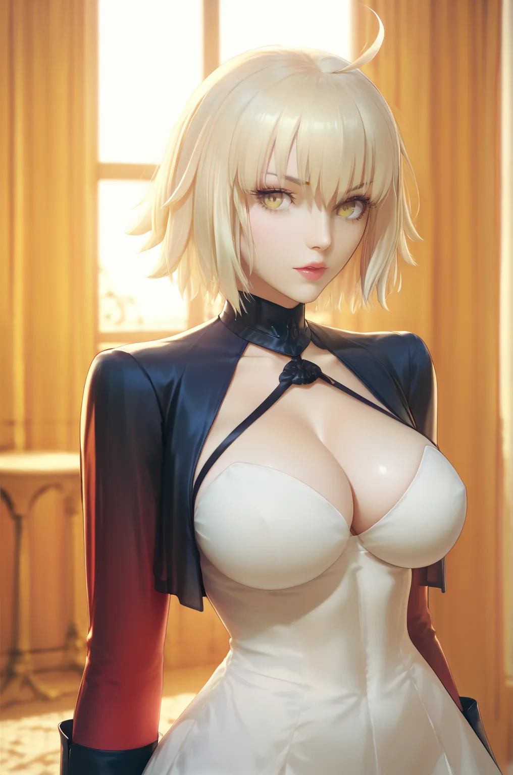  score_9,  score_8_ sideways,  score_7_ sideways,   source_anime, masterpiece, Top Quality, Beautifully Detailed Face and Eyes ,  lips with beautiful details,  highly detailed face and eyes,   female 1 person,  thin waist,  Stylish Body, front view,  front...