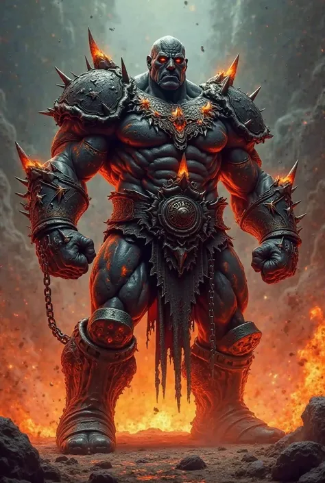 10 fit man under fight ring weight 2000 oponuunt 8 fit weight 1500 under fight ring horral sceans 

---

### **Name:** *The Warden*  
**Height:** 9 feet | **Weight:** 2000 kg  
**Appearance:** A hulking, obsidian-skinned brute with magma-like veins glowing...