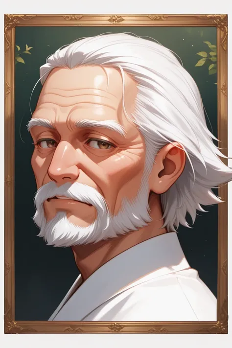 Old man white haired JJ