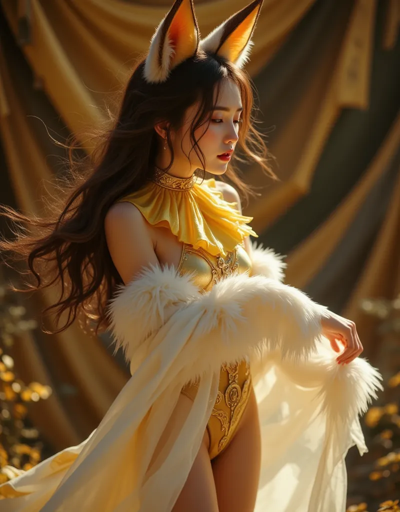 Perfect drape composition, proper placement of clerical clothing, golden ratio, highest quality, (masterpiece, highest quality: 1.37), full body, beautiful Japanese woman, anatomically correct limbs, correct five fingers, beautiful Japanese woman, perfect ...