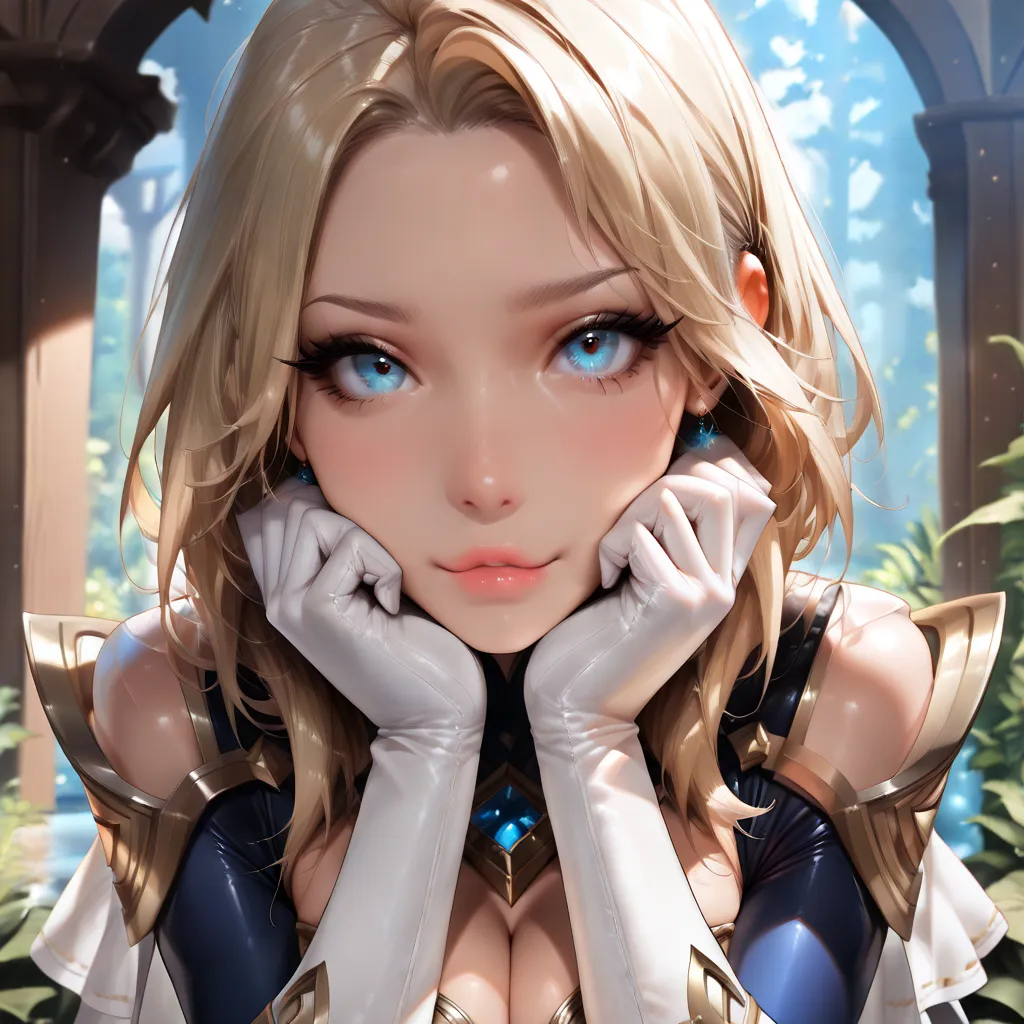 (masterpiece, best quality:1.4), (photorealistic:1.2), (illustration:1.3), (artgerm style:1.1), a high resolution full-body photo of 1girl, solo, Lux from League of Legends, (((Sacred Forest, Árvores antigas habitadas por espíritos protetores))), ((full-bo...