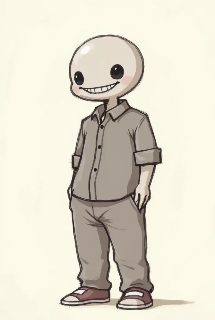 Draw sans in a digital sketch with damn clothes so the skeleton parts can't be seen only the face