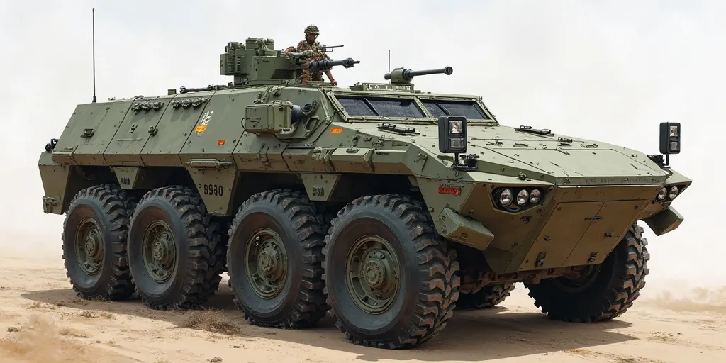 2003-2005.Armored personnel carrier, armored, fictional design