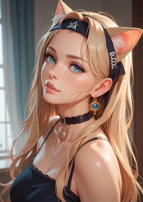 Wear a cat ear headband