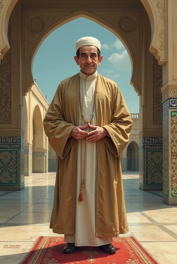 Mr.Bean as Muslim