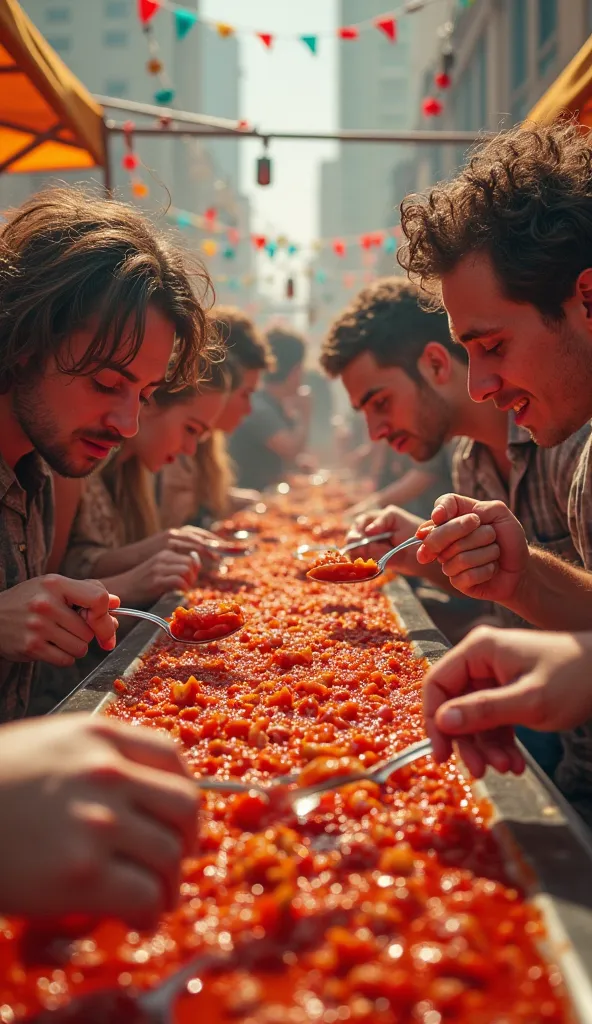 The story of the chili eating contest