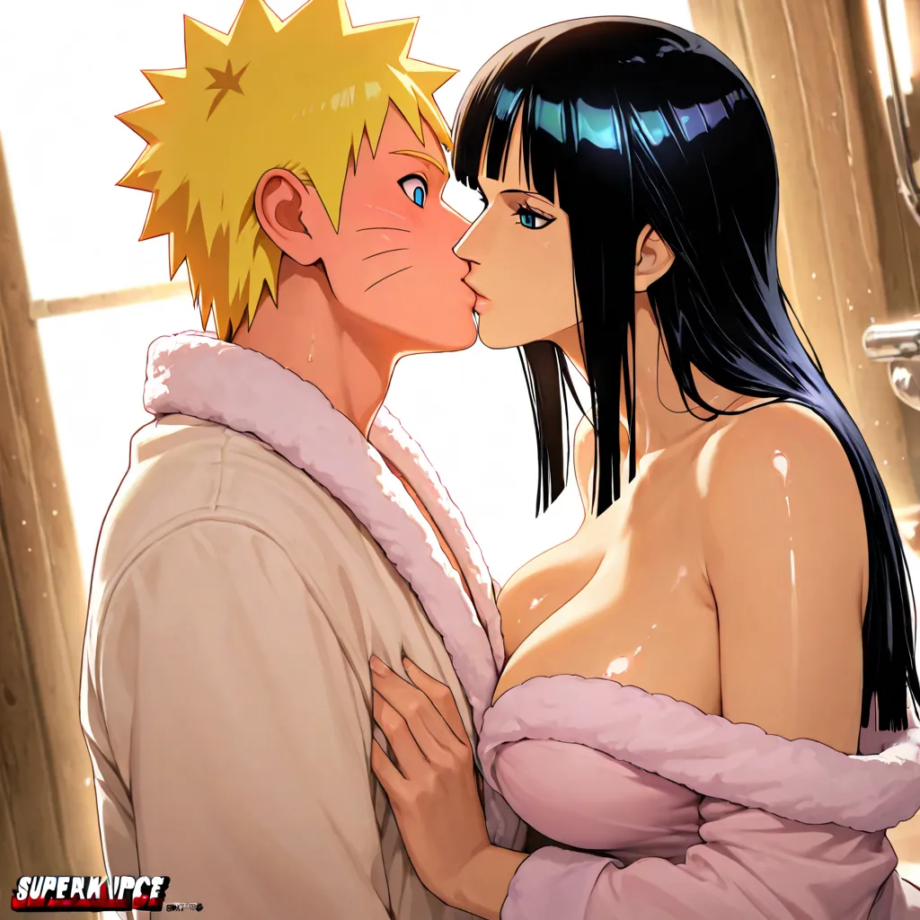 Masterpiece, High Resolution, Anatomically Correct, Accurate, Best Quality, Detail, High Details, HD, High Quality, Super Detailed, Textured Skin, BREAK, Couple, Hetero, 1boy, 1girl, Duo Focus, BREAK, 1boy, naruto uzumaki (NARUTO), Short Hair, Blonde Hair,...