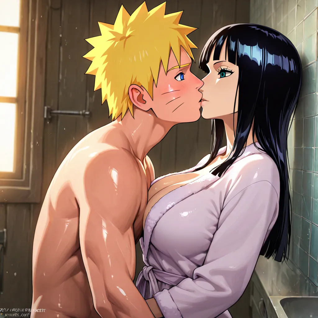 Masterpiece, High Resolution, Anatomically Correct, Accurate, Best Quality, Detail, High Details, HD, High Quality, Super Detailed, Textured Skin, BREAK, Couple, Hetero, 1boy, 1girl, Duo Focus, BREAK, 1boy, naruto uzumaki (NARUTO), Short Hair, Blonde Hair,...