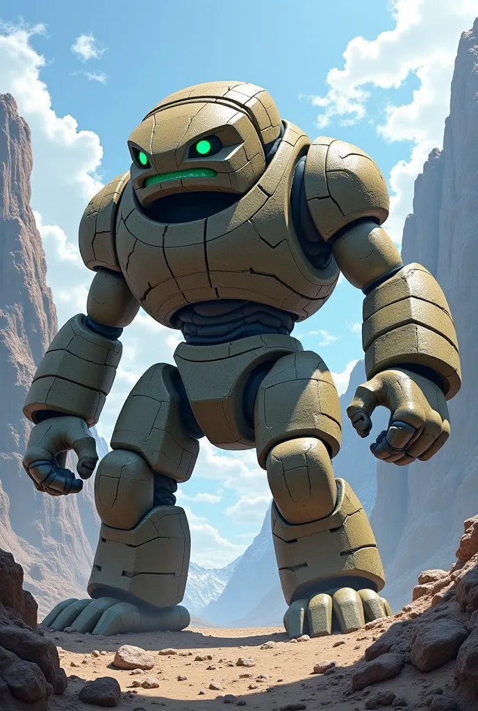 A Pokemon that looks like the pokemon golem and combine it to the pokemon regirock 