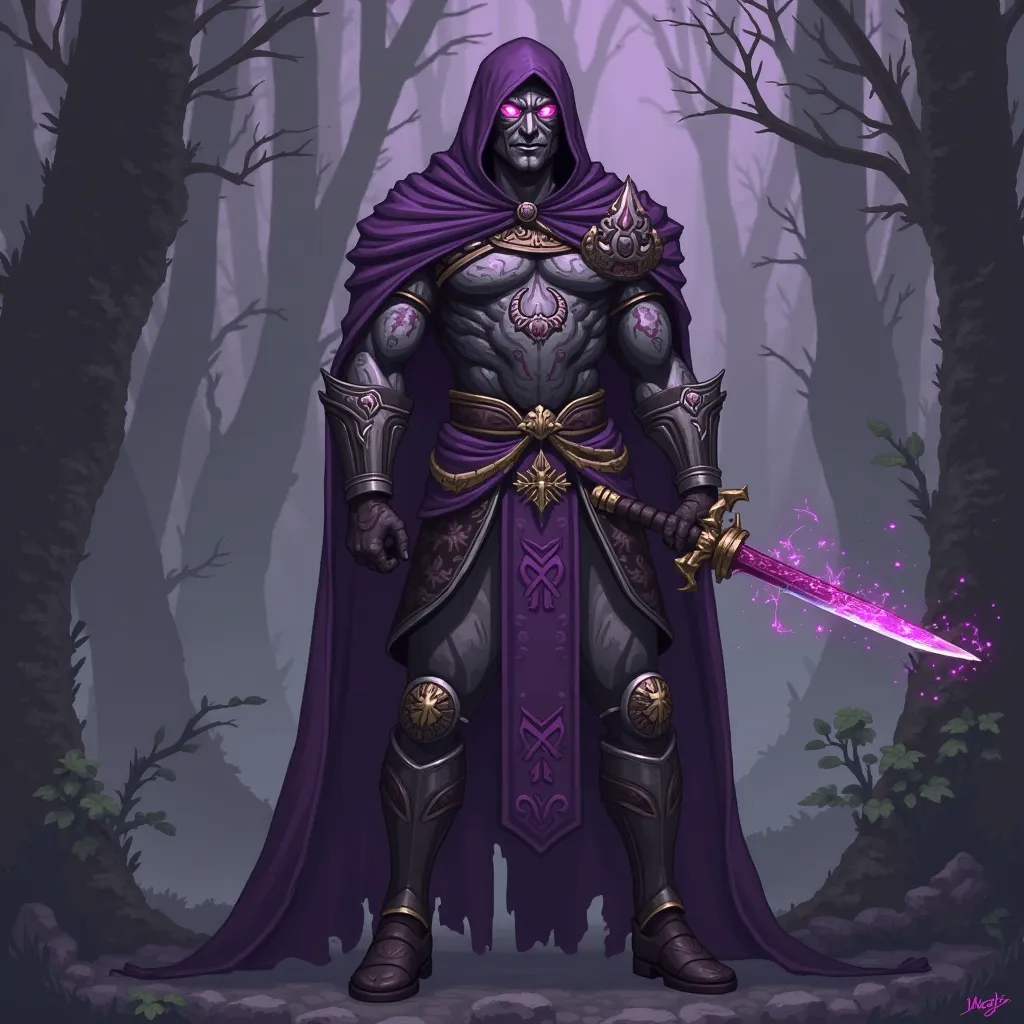  Character Name : unloss
Tür: Ancient warrior, human but with supernatural powers.
him: A story set in a mystical and mythical world. unloss, is the last protector of a lost people and a warrior who ensures the balance of souls. In a place where purple and...