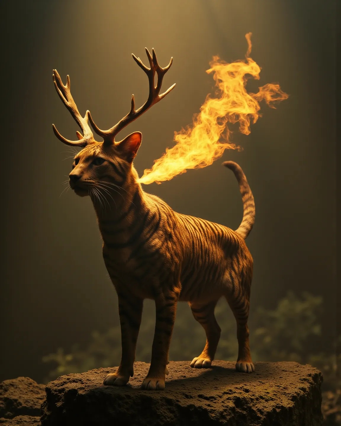  antlers，Beef，Tiger tail，Snakeskin，cat head， Eagle claw ，Spray Flame