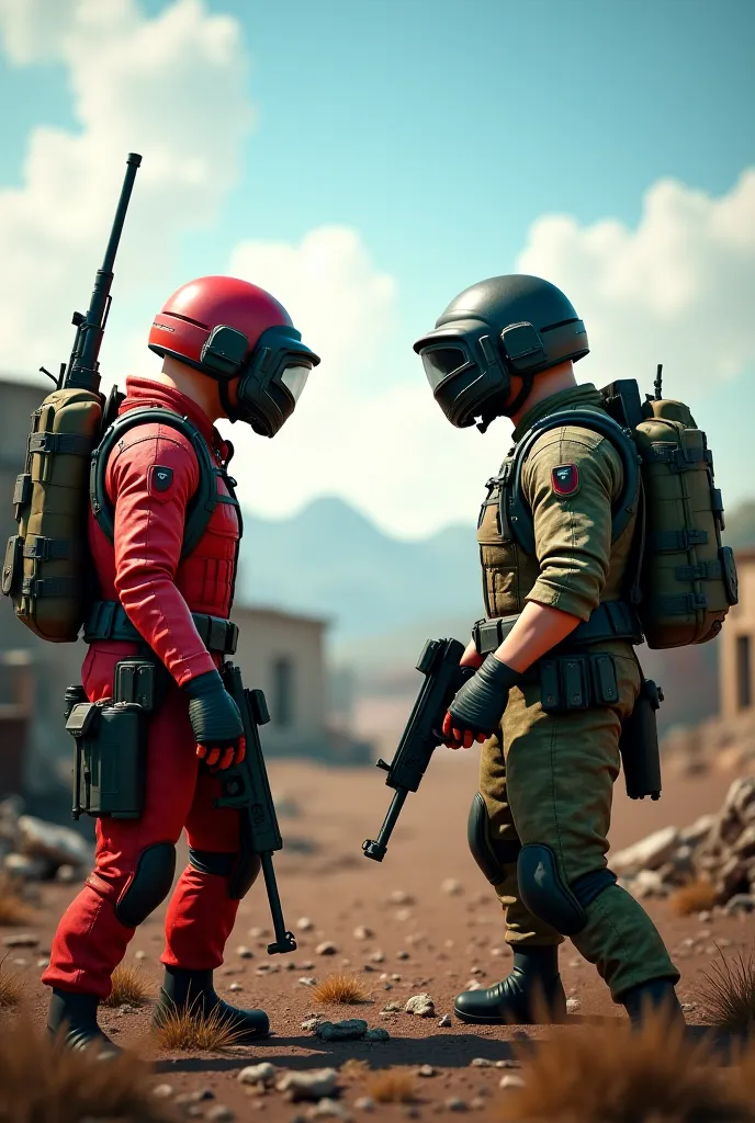 PUBG Mobile Red and Green Thumbnail