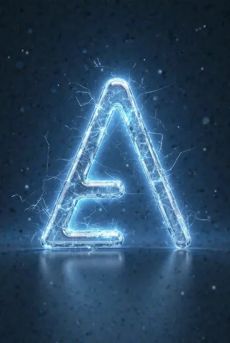 Create a realistic no back ground logo with the letters EA (ELECTRIC AURA)