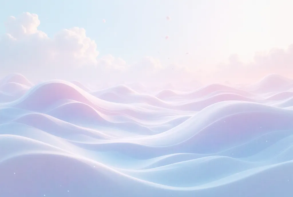 Pastel waves background 